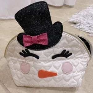 Betsy’s Johnson snowman makeup bag